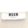 MSGM Made In Italy Print Short Sleeve T-shirt XS White Men's Used