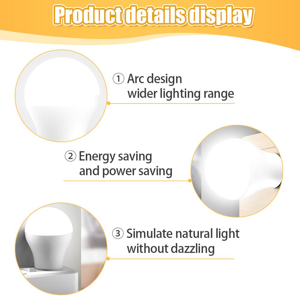 1/5pcs Usb Plug Night Light Mini Led Lamp Computer Mobile Power Charging Reading Eye Protection Light Usb Charging Light Bulb