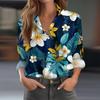 Long Sleeve Shirts for Women Womens Long Sleeve Tops Long Sleeve T Shirt Women Long Sleeve Going Out Tops for Women with Leaf Print Design