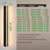 Outdoor Long Wall Lamp for Living Room, TV Background, Bedroom, and Study