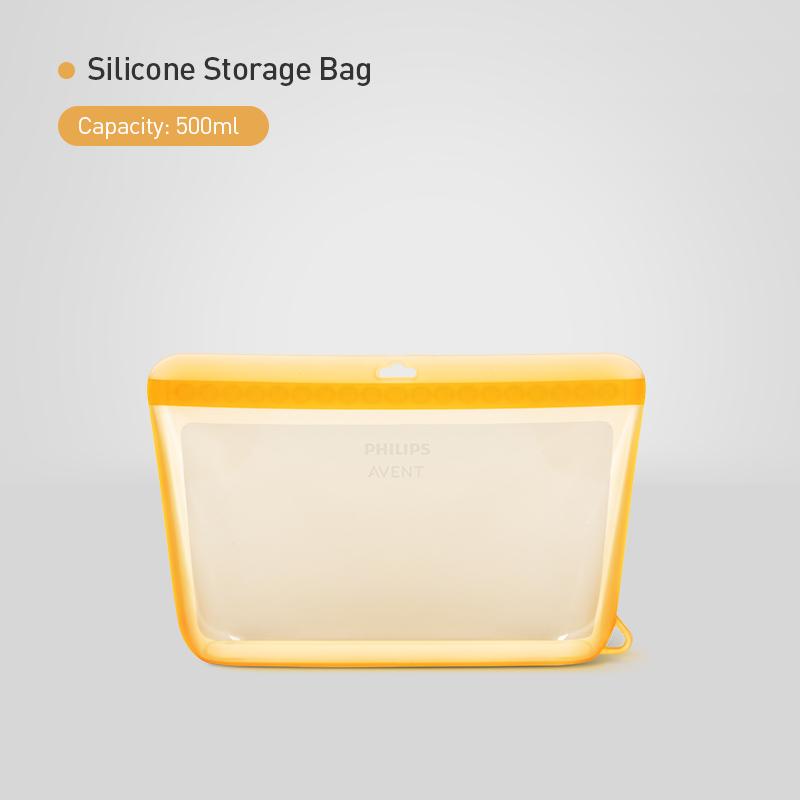 Philips Avent Silicone Food Friut Storage Bag 500ml/1000ml/1500ml