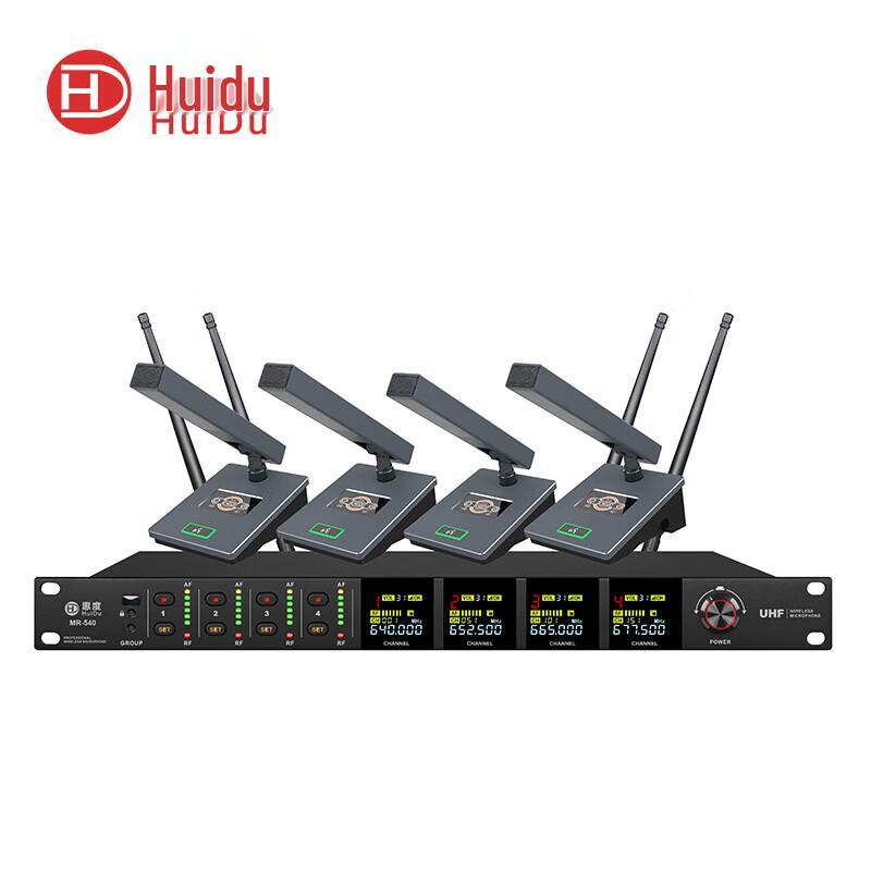 

Huidu MR-540 Professional UHF Wireless Microphone System (CN version)