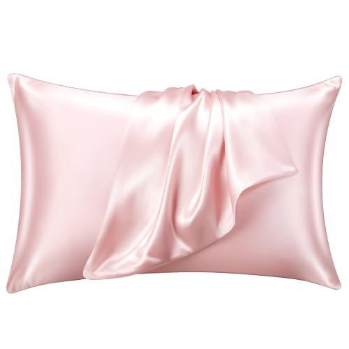 Kumori Silk Pillowcase Grade 6A 100% Pure Silk One-Sided 43x63cm Zippered Hair Care Skin Care Ivory