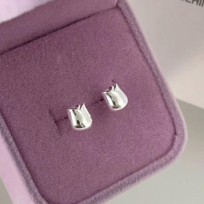925 Sterling Silver Women's Ear Piercing Earrings - Versatile Cartilage Studs for Comfortable Sleeping