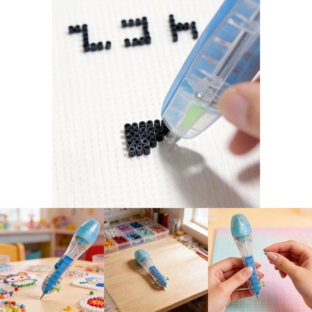 Plastic Storage Press Pen Diy Craft Kit For Kids And Teens