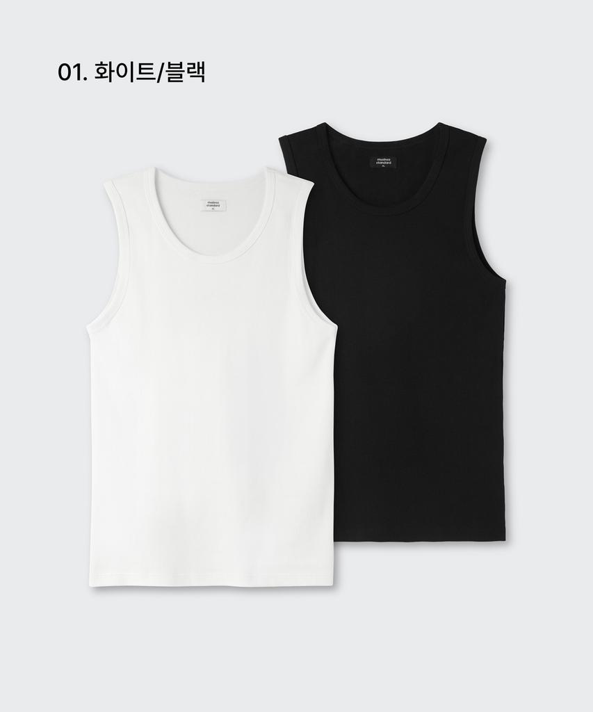 Musinsa Standard Essential Tank Top 2-Pack