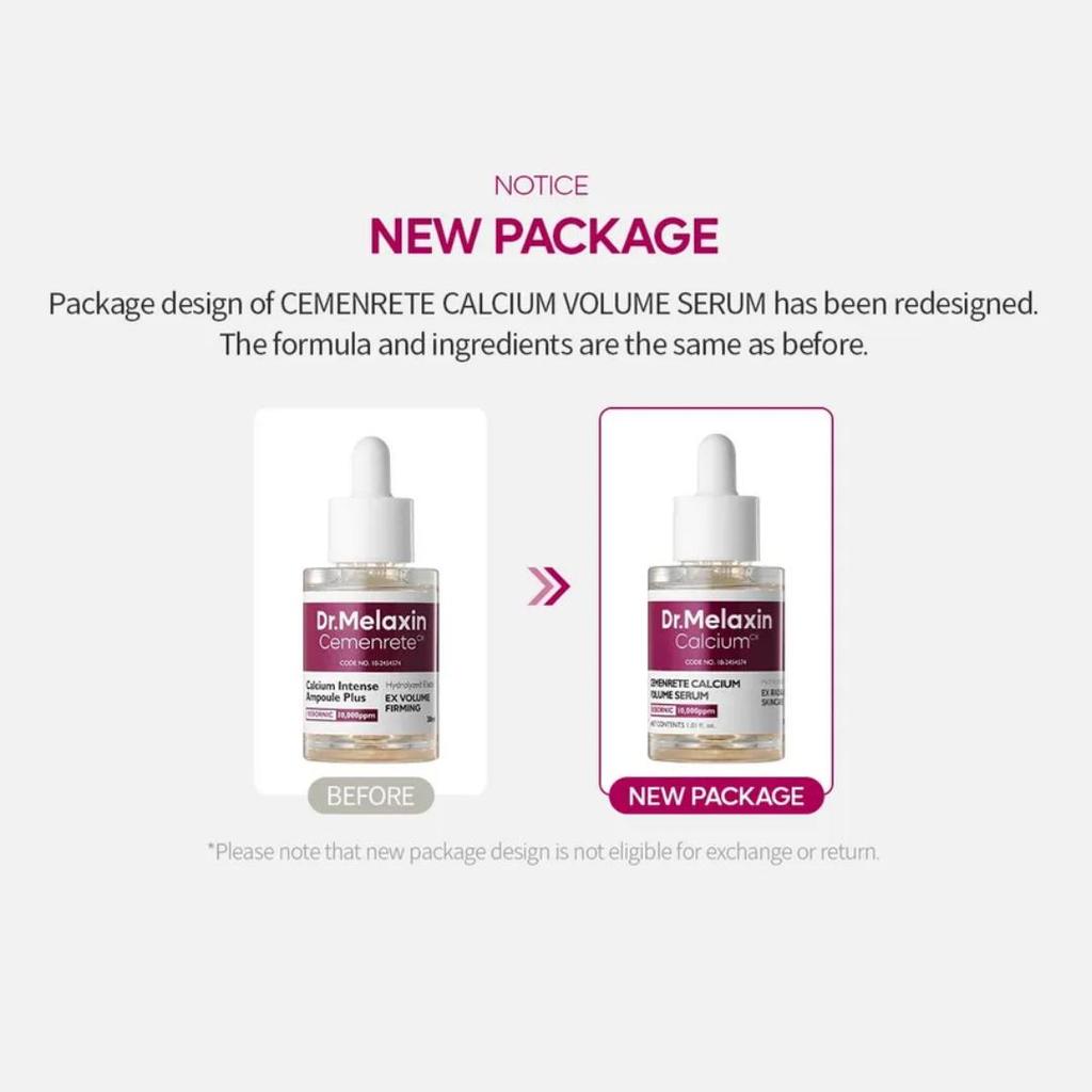 Dr.Melaxin Cemenrete Calcium Intense Ampoule Plus 30ml