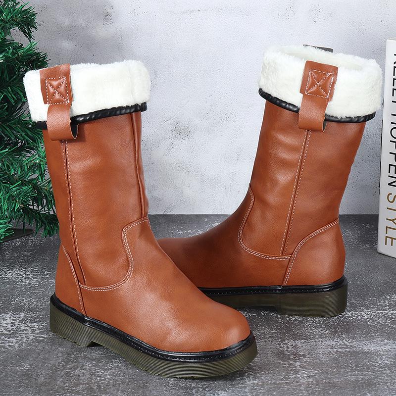 office fur lined boots