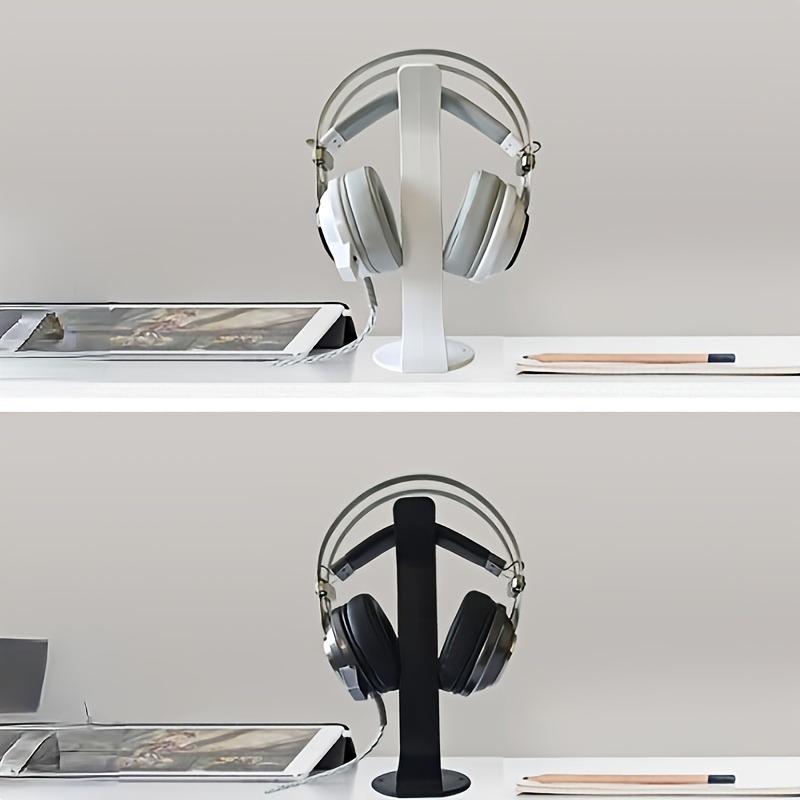1pc Universal Headphone Stand, Flexible & Adjustable Fits All Sizes, Sleek Desk Organizer for Gaming, Office, Studio Headsets