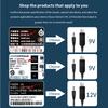 USB DC 5V 12V 9V Güç Kablosu USB DC jak adaptörü Tel Usb Boost Güç Kablosu Fiş Tel Yönlendirici 2.1x5.5mm Powerbank Üzerinden