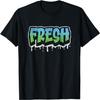 Fresh Graffiti Street Art Spray Paint Urban Art Distressed T-Shirt