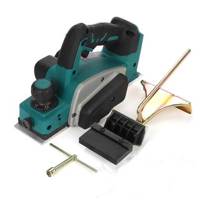 15000RPM 18V Cordless Electric Planer, Handheld Wood Cutting Tool with Wrench for Makita 18V Batteries (Batteries Not Included).