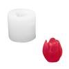 Flower Shape Candle Making Mold DIY Silicone Mold Handmade Plaster Resin Making Supplies for Soap Jelly and More