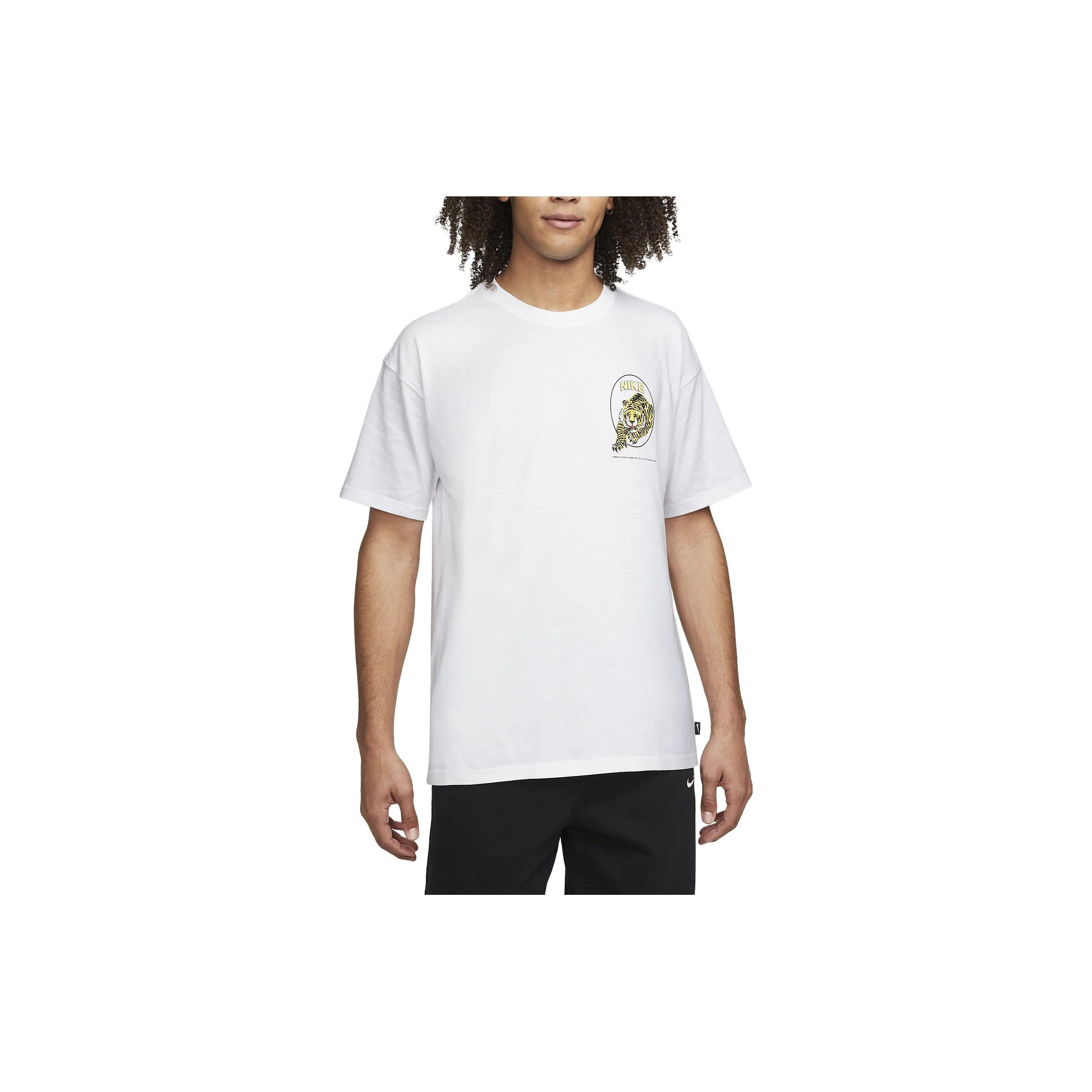 Nike NRG Tiger T-Shirt White Men s DO6627-100 XXL