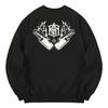 KAN6312 Kmb0116 Revolutionary Army Fleece-Lined Sweatshirt - Black