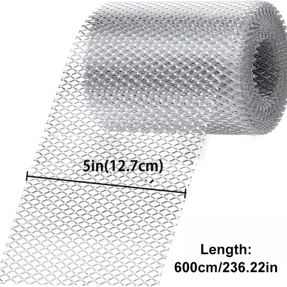 Grid Gutter Guard Filter Prevent Blockages Randomly Cut Gutter Mesh Maintain Smooth Drainage Aluminum Leaf Mesh Guards