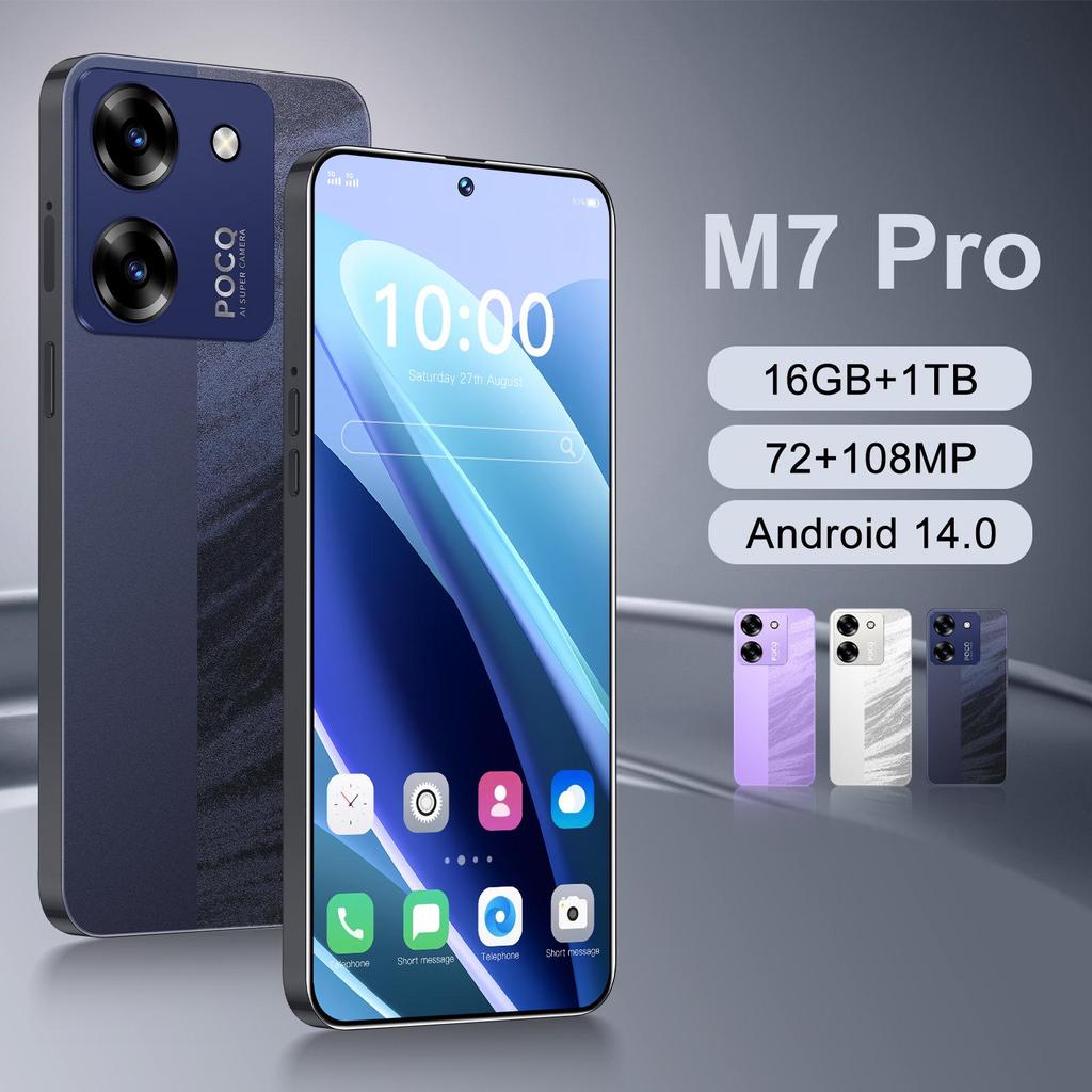 M7 Pro Smartphone: High-End Android, 16 GB RAM, 1 TB Speicher