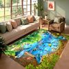 Underwater World Carpets Soft Non-slip Rugs Live Room Floor Mat Home Decor Kids Room Play Mat Carpet Easy To Clean Sofa Rugs