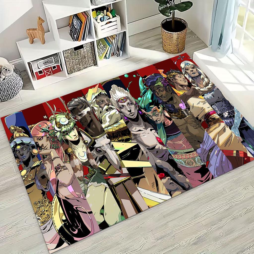 3D Classics Game Hades Cartoon Gamer Rug for Bedroom Living Room Sofa Home Doormat Decor, Large Kid Play Non-slip Floor Mat Gift