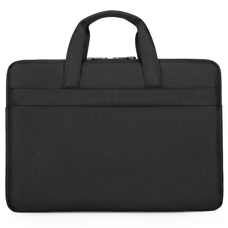 TS JYL laptop bag,Business Laptop Handbag Solid Polyester Metal Casual Bag