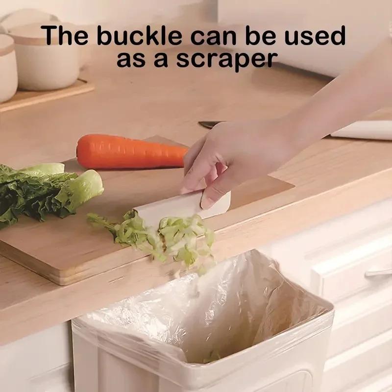 Kitchen & Bathroom Hanging Garbage Bin Foldable Thick-Walled Large Diameter Home Sturdy Design