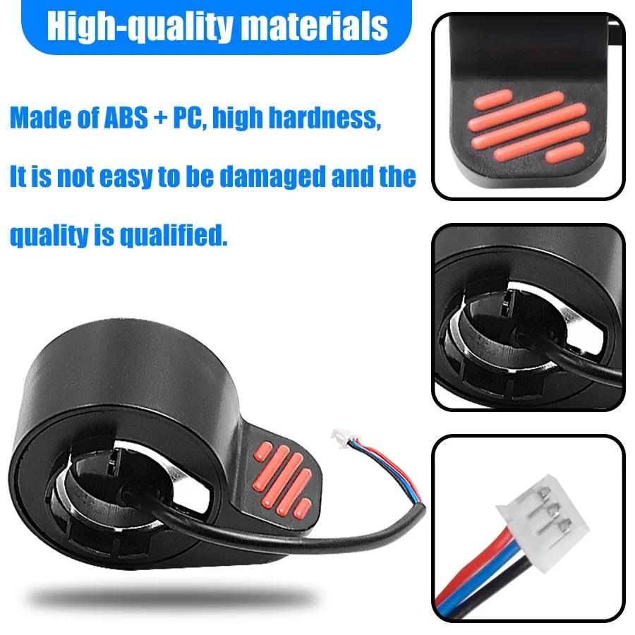 Accelerator Brake Finger Throttle Button For Ninebot ES1 ES2 ES3 ES4 Scooter Accelerator Throttle E-bike Brakes Kit Throttles 2