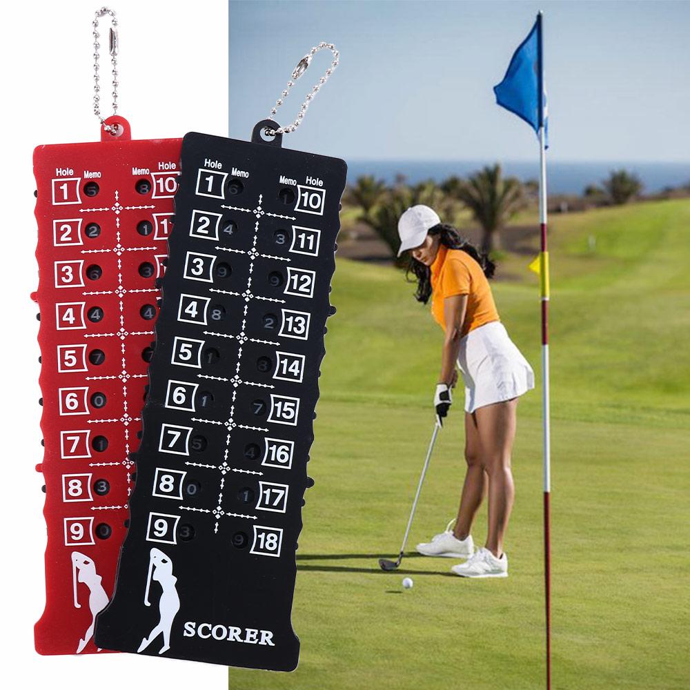 Keeper Stroke Putt with Key Chain Stroke Score Card Score Counter Golf Shot Count Score Counter