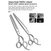 Professional Pet Beauty Scissors Japan 440c Steel Dog Teddy Pet Beautician 7.5 Inches Bending Scissors Thin Scissors High-Qualit
