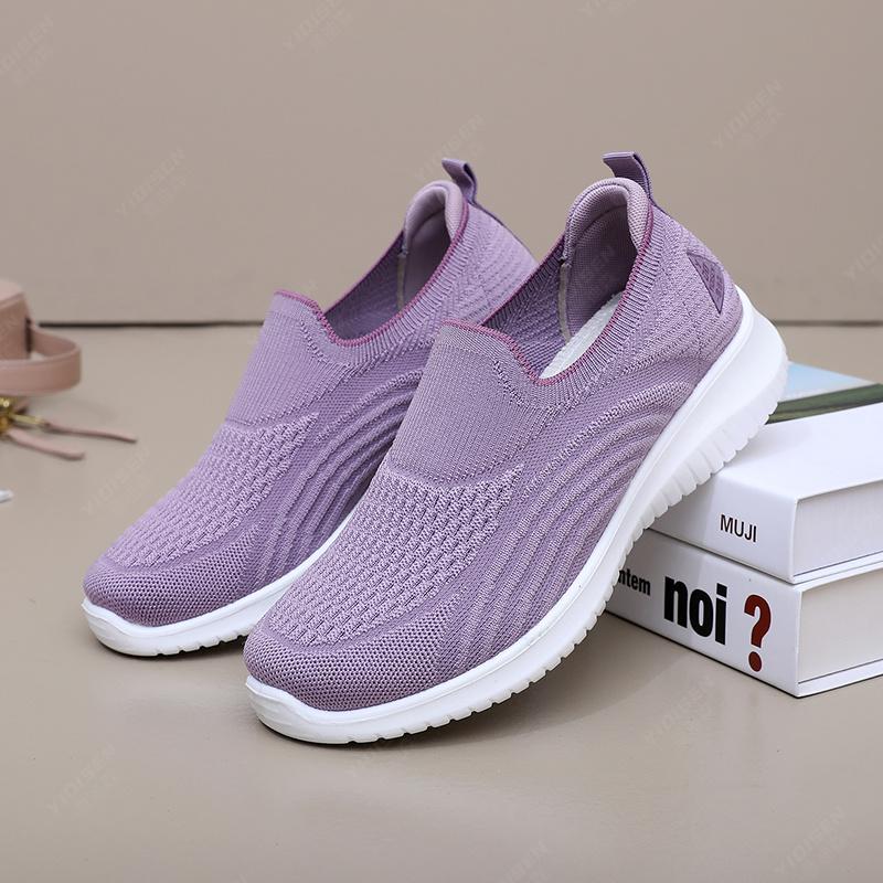 

женская обувь лето 2025 дешевая обувь распродажа бесплатная доставка женская дышащая и повседневная спортивная обувь в корейском стиле 38 фиолетовый