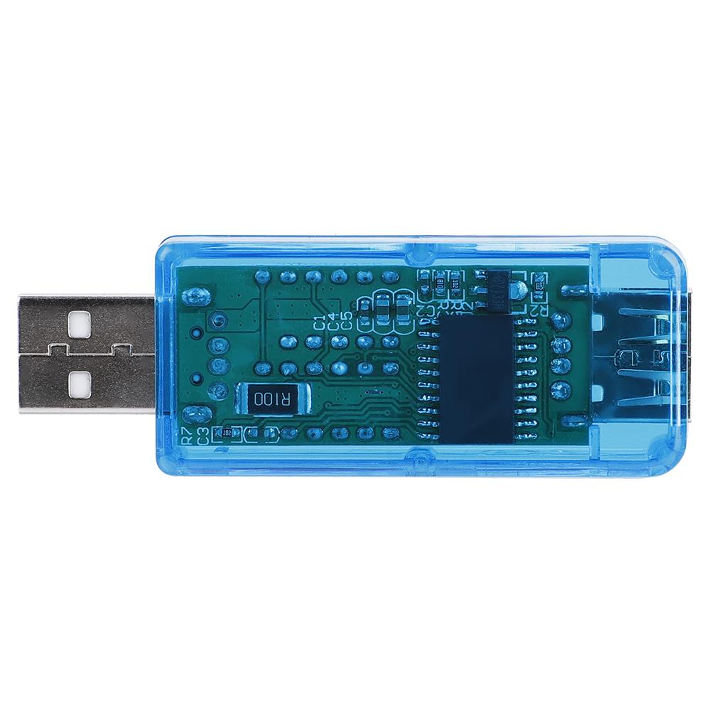 USB Color LCD Voltmeter Ammeter Current Meter Multimeter r USB Tester (Blue)