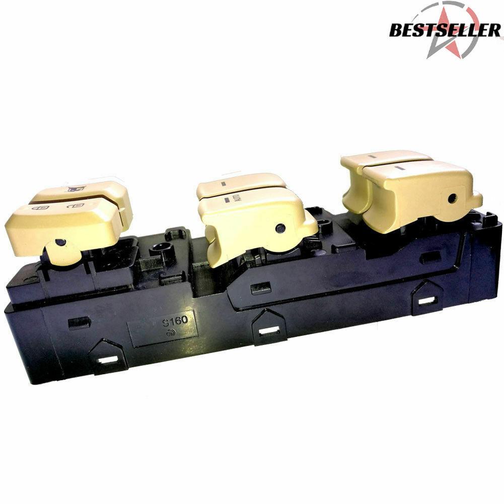 Beige Left Master Power Window Switch 93570-3S000 For Hyundai Sonata 2011-2014