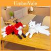 Adorable Plush Nine Tailed Fox Doll Soft Stuffed Animal Pillow High Quality Gift Decor
