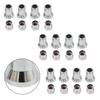 TR413 Chrome Car Truck Tire Wheel Tyre Valve Stem Hex W/ Sleeve Covers Hot Sale Left Right Front Rear Auto Accessories