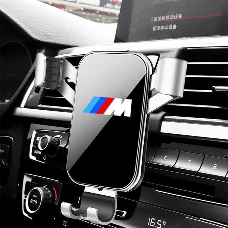 Gravity Car Phone Holder Car Air Vent Clip Mount Mobile Phone Holder For BMW M E30 E39 E46 E90 E93 E60 F10 M5 M6 M7 X4 X5 X1 bzdn55