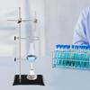 50cm Lab Stands with Support and Flask Condenser Clamp Scientific Supplies for Physics and Chemistry Experiments