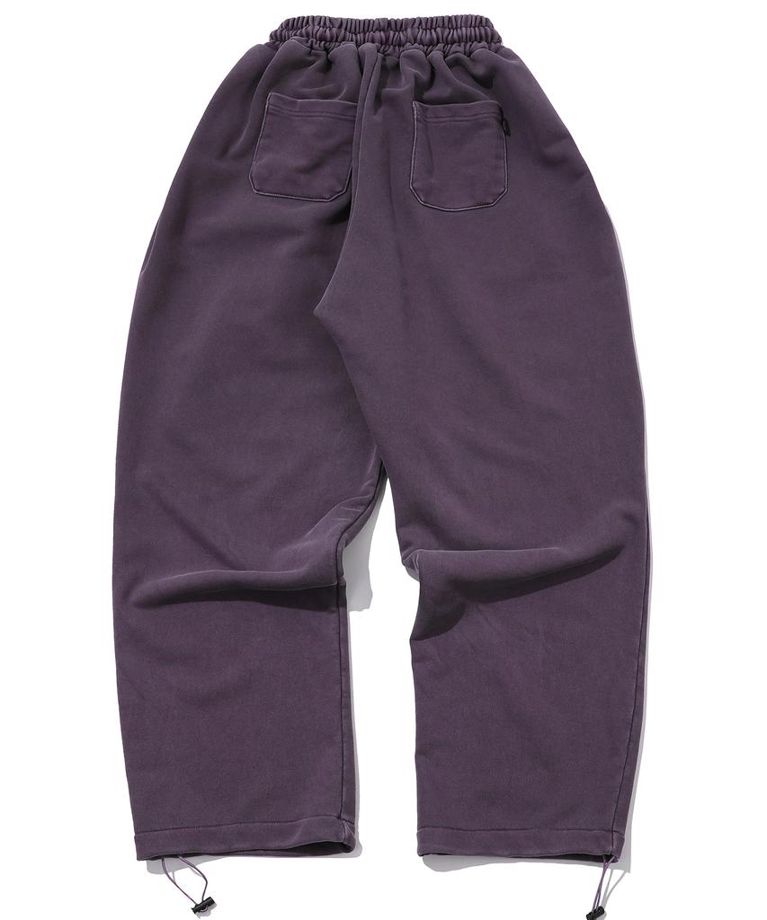CPGN STUDIO Half Star Pigment Balloon Sweatpants Iris Purple