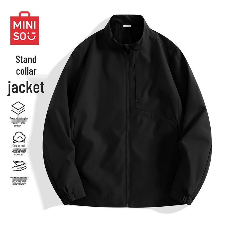 

MINISO Men s Spring Casual Windbreaker Jacket M