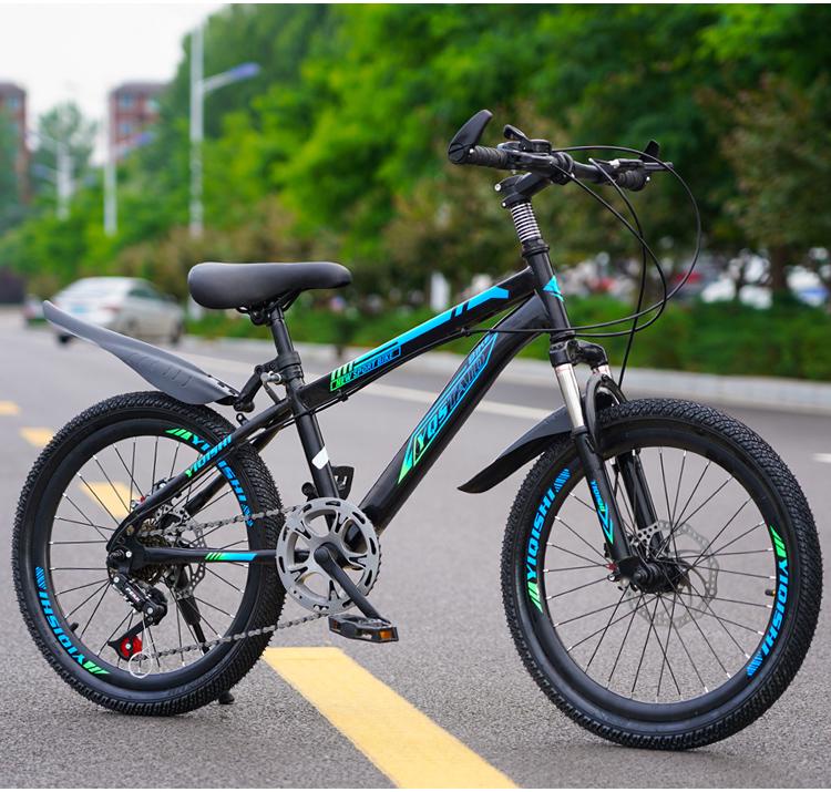 Children's Mountain Bike: Variable Speed, Disc Brake, Ages 6-12, Suitable for Boys, Girls, and Teens
