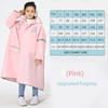 Kids Raincoat Baby Boy Baby Girl for Students to Go to School Long Whole Body Waterproof Children's Outdoor with Schoolbag