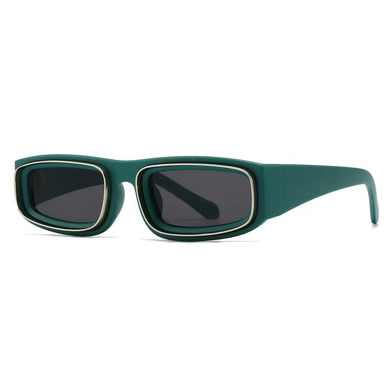 New fashion sunglasses women's European and American small frame concave and convex surface personalized retro trend sunglasses men