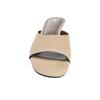 Zara Fashion Versatile Anti-Wear Slide Sandals Women Footwear Beige 1351610102