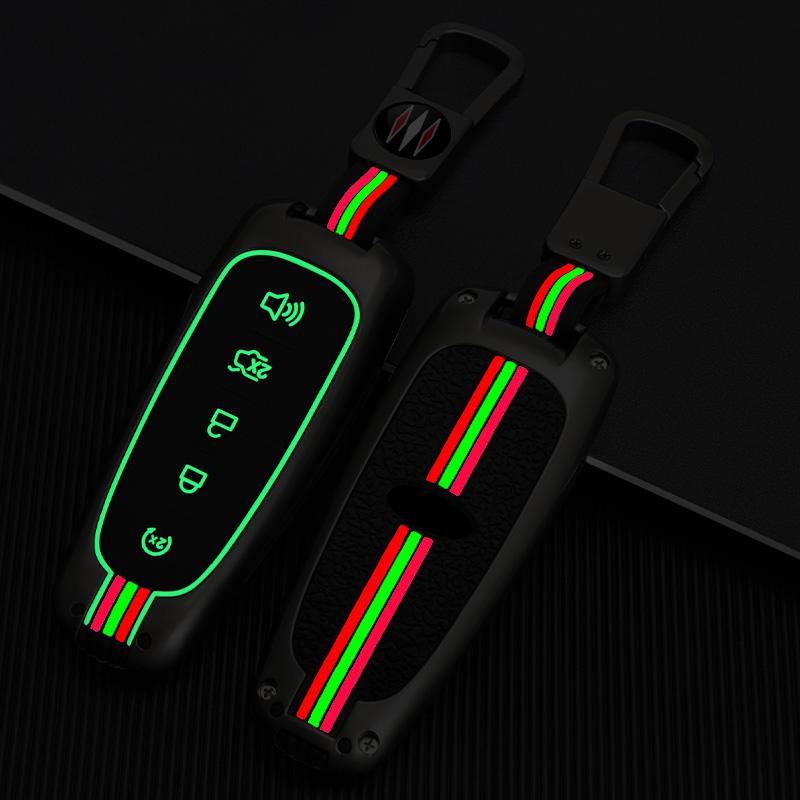 Styling Mouldings Zinc Alloy Car Remote Control Key Case Cover Shell Fob Holder For Ford Focus Edge Explorer Expedition C-Max Es