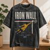 2026 Hot Sale Summer Fashion Trendy Tee Vozinha Holding Cabo Verde Flag Radial Circle Star Vintage Acid Wash Cotton T-shirt