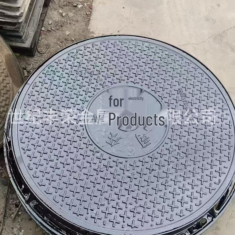 Ductile Iron D400 Circular Manhole Cover for Sewage and Rainwater