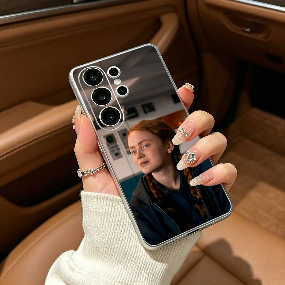 Hit Drama Actress -S-Sadie Sink Clear Phone Case for Samsung S25, S24, S21, S22, S23, S30, Ultra, S20, Plus, FE, Lite