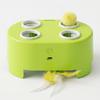 Whack Mole Automatic Spring Out Feather Pet Toy Rechargeable Interactive Toy for Cats Dogs Perfect Pet Owner Gift