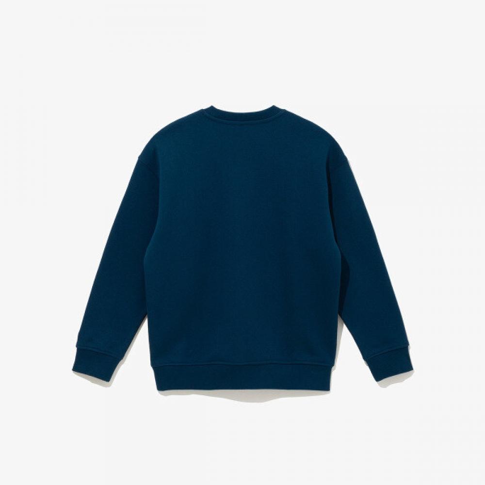 New Era Mlb Chicago Cubs Team Logo Sweatshirt Dusty Blue