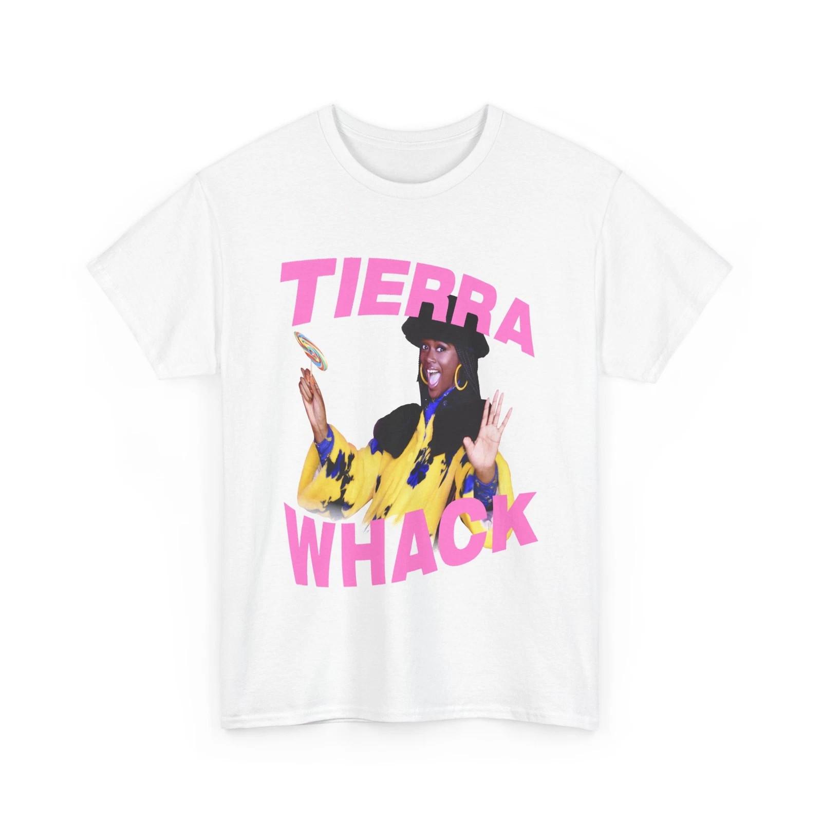 футболка с фанарт-изображением Tierra Whack S разноцветный
