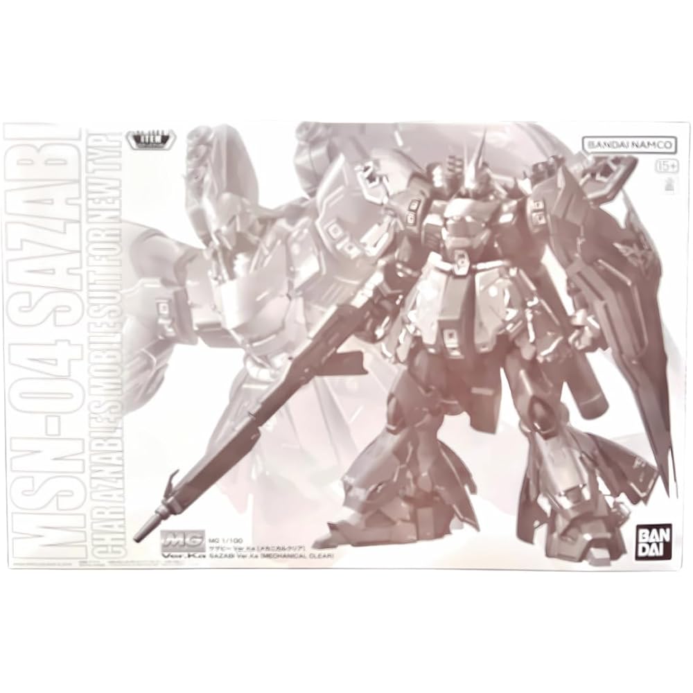 MG 1/100 Sazabi Ver.Ka Mechanical Clear Model Kit Mobile Suit Gundam Char's Counterattack