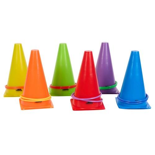 TRESPASS Cone & Ring Game (Pack of 12)